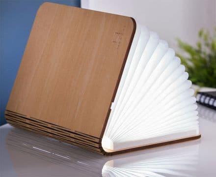 Gingko Mini Smart Book Light - Maple