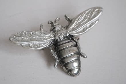 Ladycrow Pewter Brooch Bee