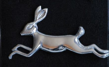 Ladycrow Pewter Brooch "Hare"