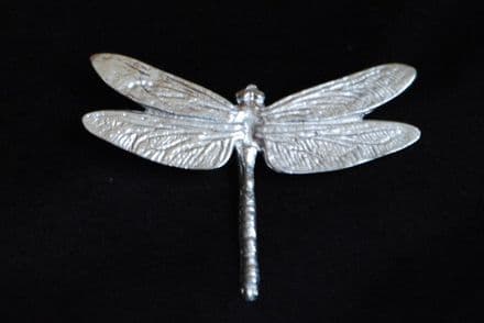 Ladycrow Pewter Scarf Ring "Dragonfly"