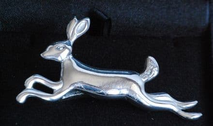 Ladycrow Pewter Scarf Ring "Hare"
