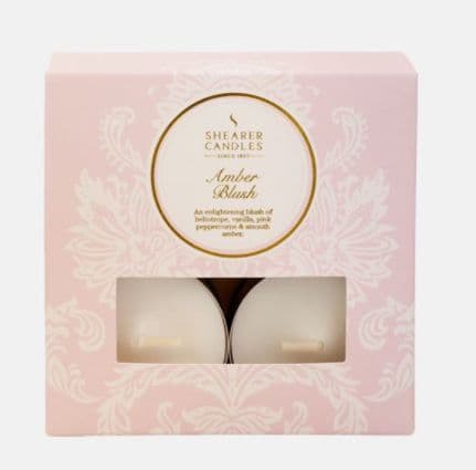 Shearer Tealights - Amber Blush