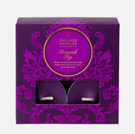 Shearer Tealights - Oriental Fig
