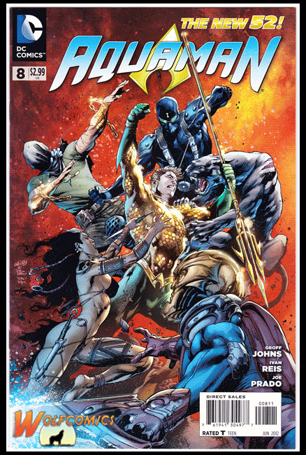 Aquaman  #8 Cover A (2011 Series) *NM*