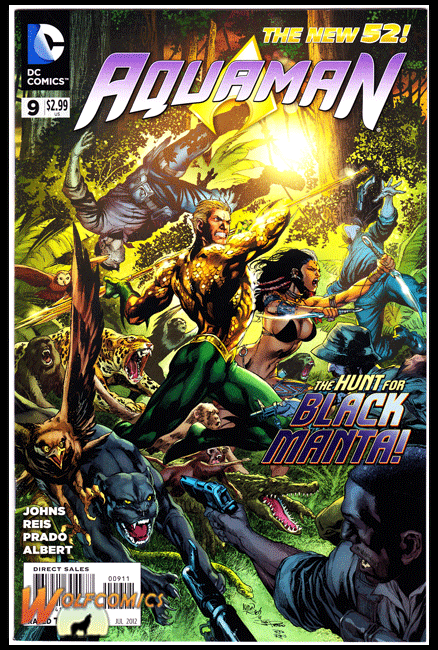 Aquaman  #9 Cover A (2011 Series) *NM*