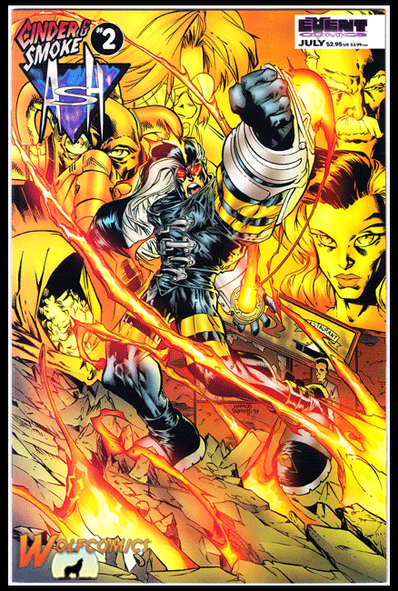 Ash - Cinder and Smoke  #2 Cover B (1997 Series) *NM*