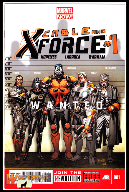 Cable and X-Force  #1 Cover A (2012 Series) *NM*