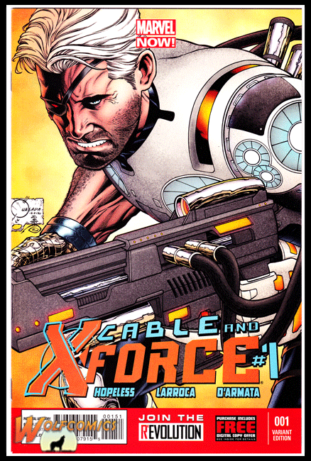Cable and X-Force  #1 Cover E (2012 Series) *NM*