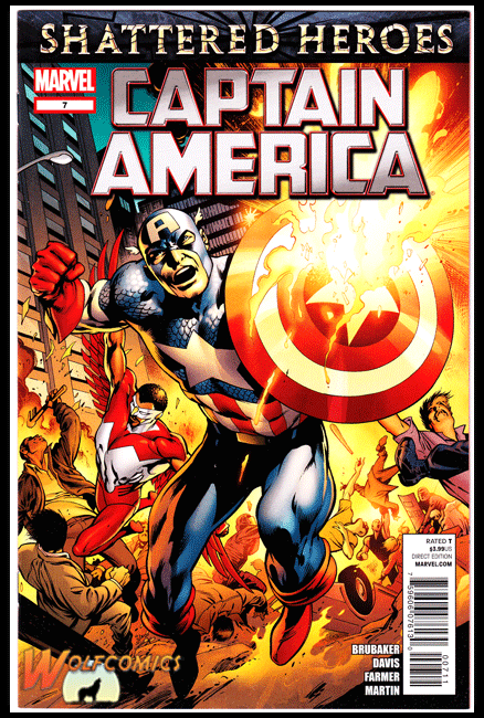 Captain America  #7 Cover A (2011 Series) *NM*