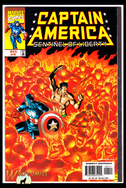 Captain America: Sentinel of Liberty  #4 Cover A (1998 Series) *NM*
