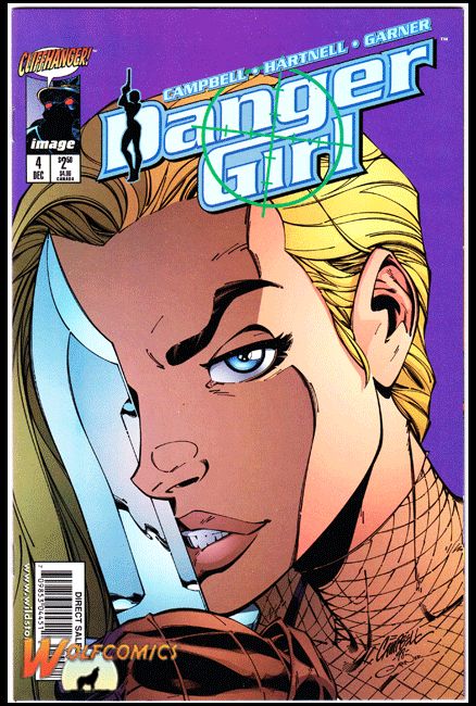 Danger Girl #4 Cover B (1998 Series) *NM*