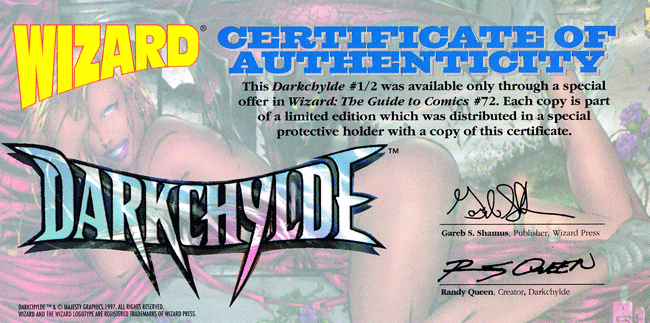 Darkchylde #1/2 Cover A (1996 Series) *NM*
