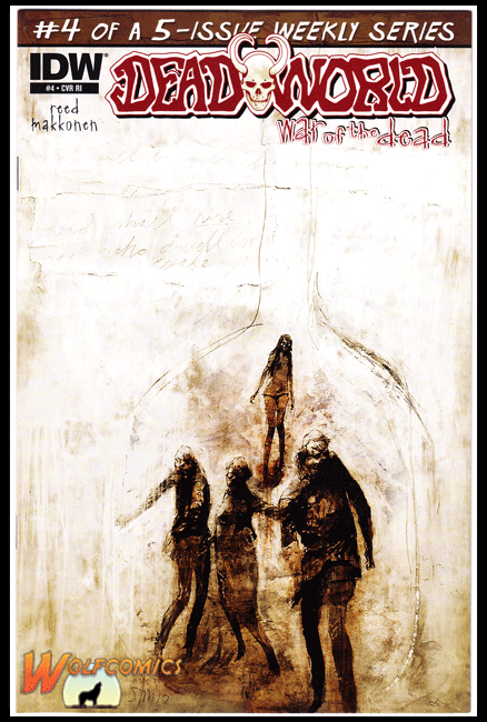 Deadworld War of the Dead: Aftermath  #4 Cover B (2012 Series) *NM*