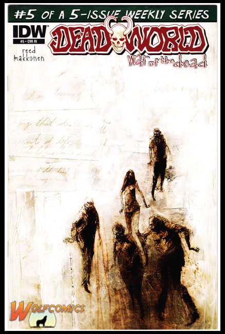 Deadworld War of the Dead: Aftermath  #5 Cover B (2012 Series) *NM*