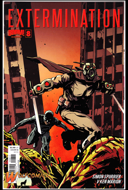 Extermination  #8 Cover B (2012 Series) *NM*