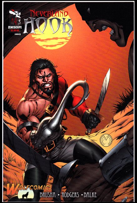 GFT Presents Neverland Hook #4 Cover B (2011 Series) *NM*