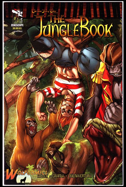 GFT Presents The Jungle Book  #1 Cover E (2012 Series) *NM*