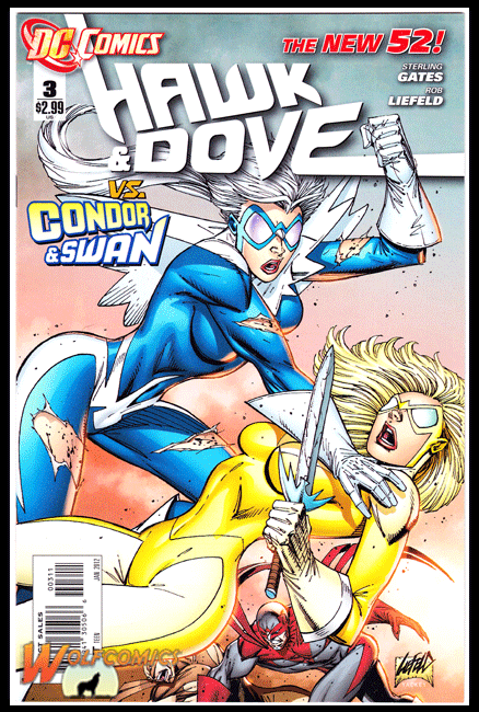 Hawk and Dove  #3 Cover A (2011 Series) *NM*