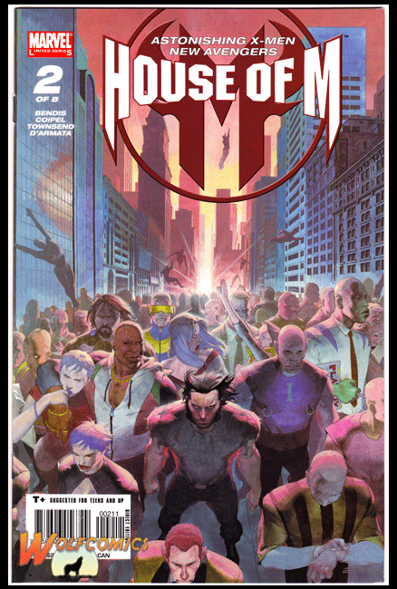 House of M  #2 Cover A (2005 Series) *NM*