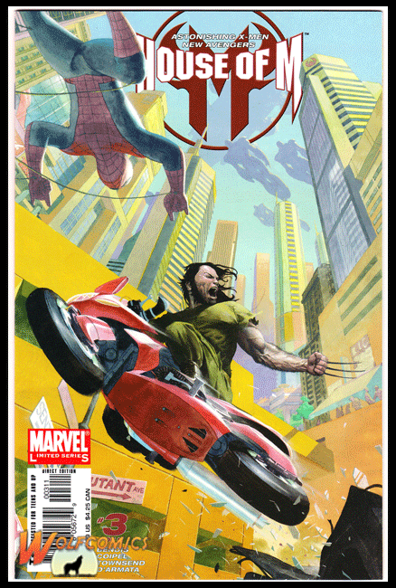 House of M  #3 Cover A (2005 Series) *NM*