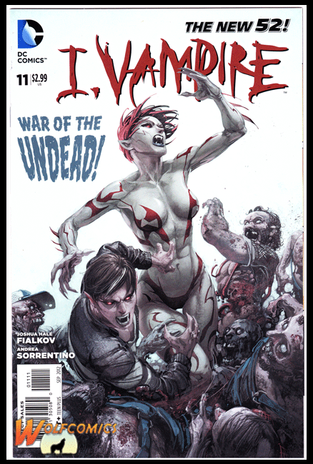 I Vampire #11 Cover A (2011 Series) *NM*