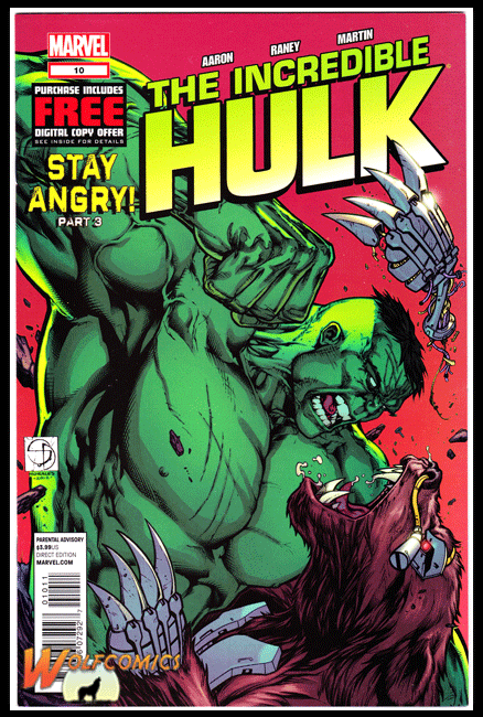 Incredible Hulk #10 Cover A (2011 Series) *NM*