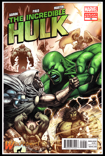 Incredible Hulk #15 Cover B (2011 Series) *NM*
