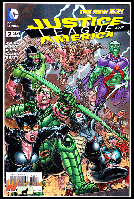 Justice League of America  #2 Cover B (2013 Series) *NM*