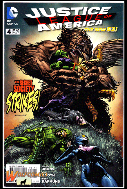 Justice League of America  #4 Cover A (2013 Series) *NM*