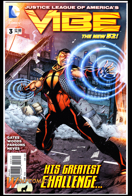 Justice League of Americas Vibe  #3 Cover A (2013 Series) *NM*
