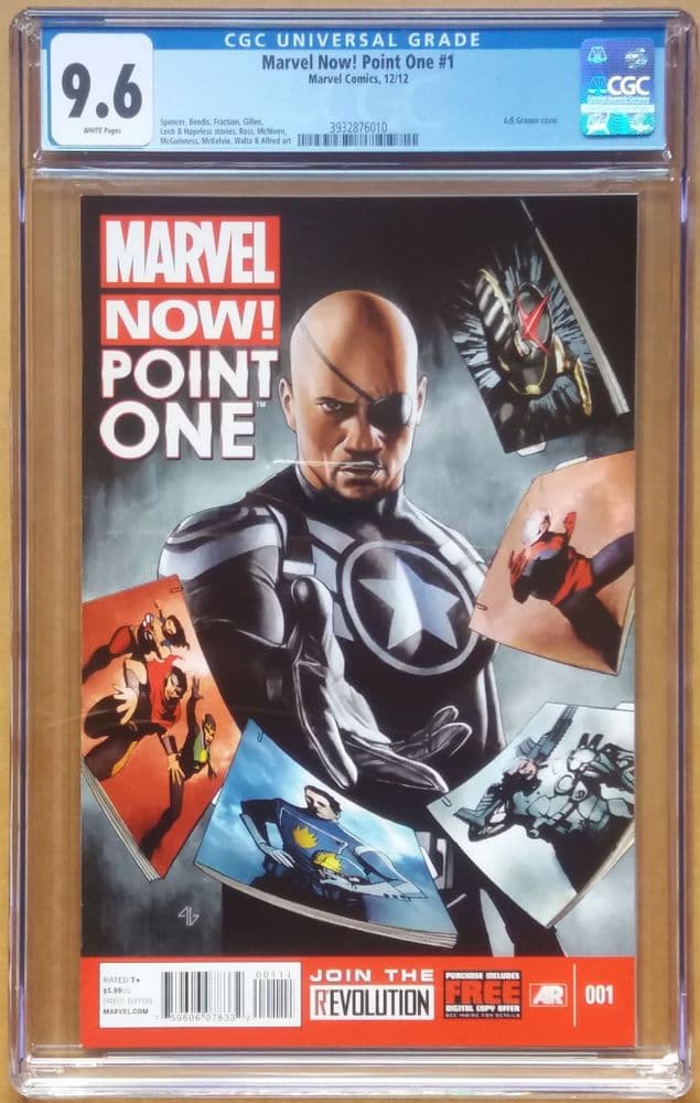 MARVEL NOW POINT ONE 1 2012 Series - 1st cover app America Chavez - CGC 9 6