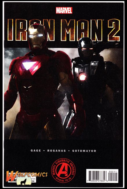 Marvel's Iron Man 2 Adaptation  #2 Cover A (2012 Series) *NM*
