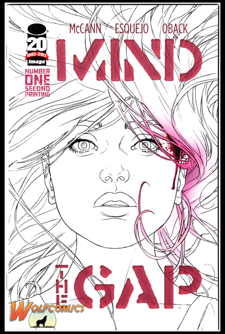 Mind the Gap  #1 Cover C (2012 Series) 2nd Printing *NM*