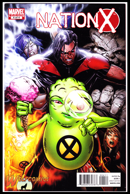 Nation X  #4 Cover A (2009 Series) *NM*