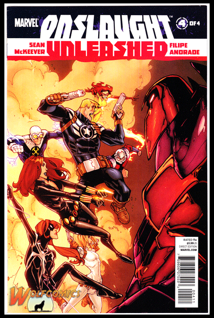 Onslaught Unleashed  #4 Cover A (2011 Series) *NM*