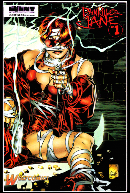 Painkiller Jane  #1 Cover B (1997 Series) *NM*