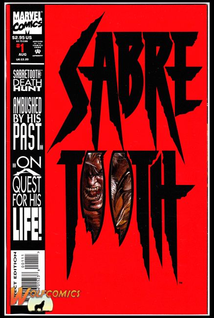 Sabretooth  #1 Cover A (1993 Series) *NM*