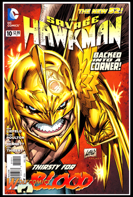 Savage Hawkman #10 Cover A (2011 Series) *NM*