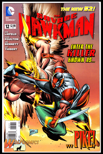 Savage Hawkman #12 Cover A (2011 Series) *NM*