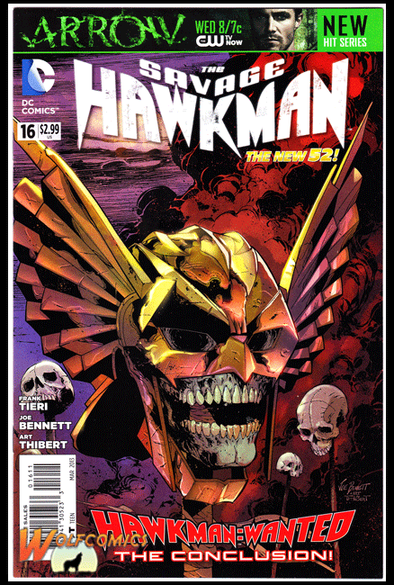Savage Hawkman #16 Cover A (2011 Series) *NM*