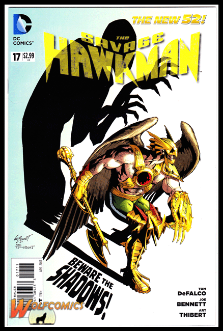 Savage Hawkman #17 Cover A (2011 Series) *NM*