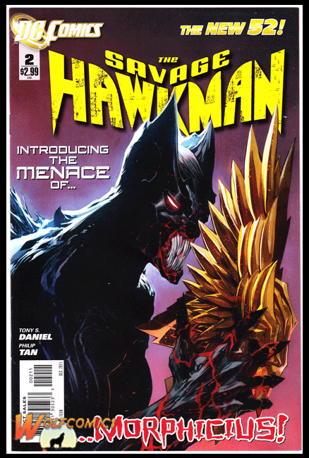 Savage Hawkman  #2 Cover A (2011 Series) *NM*