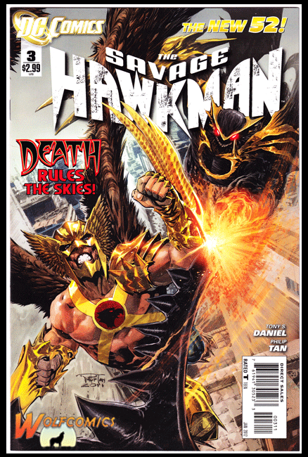 Savage Hawkman  #3 Cover A (2011 Series) *NM*