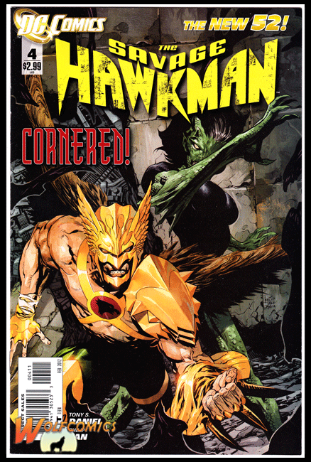 Savage Hawkman  #4 Cover A (2011 Series) *NM*