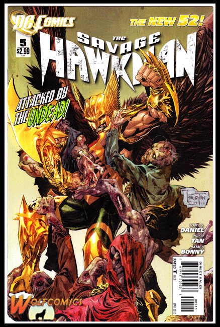 Savage Hawkman  #5 Cover A (2011 Series) *NM*