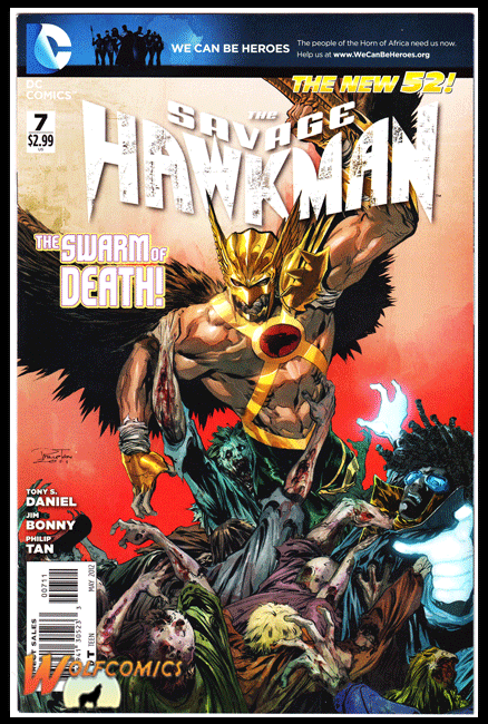 Savage Hawkman  #7 Cover A (2011 Series) *NM*
