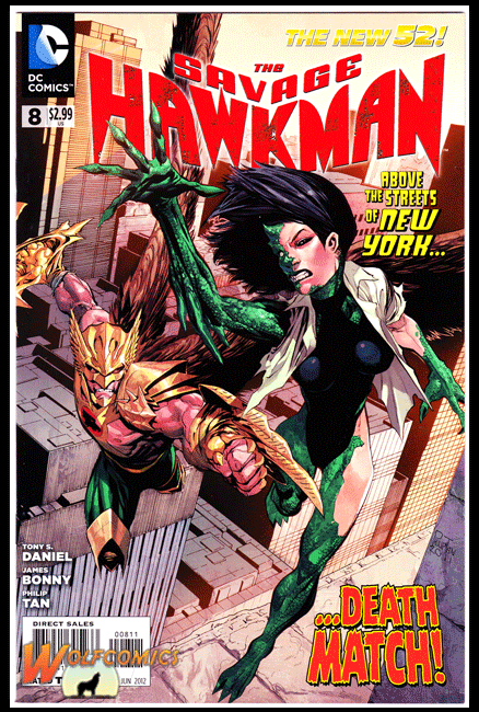 Savage Hawkman  #8 Cover A (2011 Series) *NM*