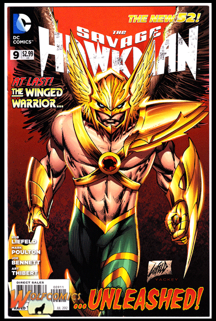 Savage Hawkman  #9 Cover A (2011 Series) *NM*