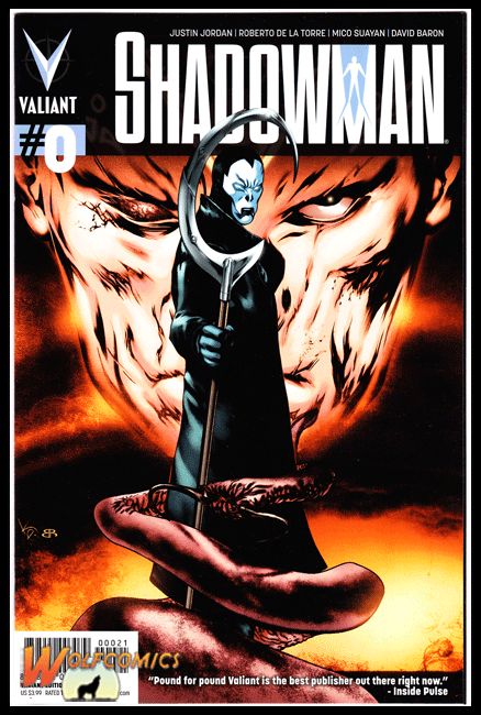 Shadowman  #0 Cover B (2012 Series) *NM*