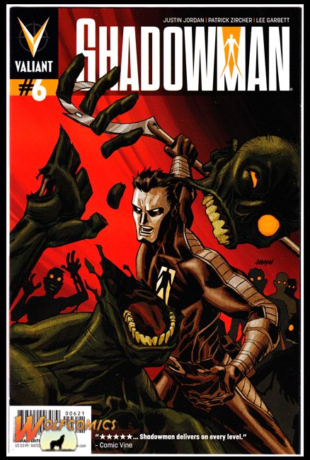 Shadowman  #6 Cover B (2012 Series) *NM*